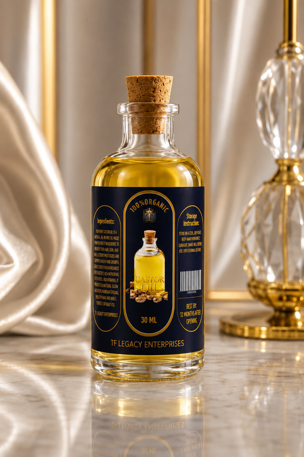 TF LEGACY ORGANIC CASTOR OIL 30 ML